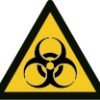 Warnzeichen - Biogefährdung - nicht nachleuchtend - ISO 7010 - Folie selbstklebend-0