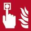 Brandschutzzeichen - Brandmelder - nicht nachleuchtend - ISO 7010-0